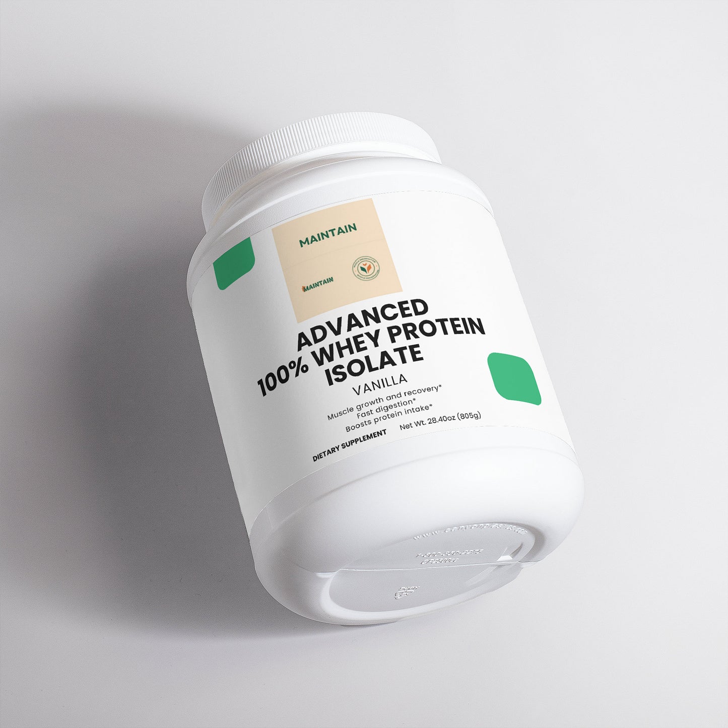 Advanced 100% Whey Protein Isolate (Vanilla)