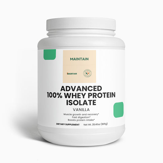 Advanced 100% Whey Protein Isolate (Vanilla)