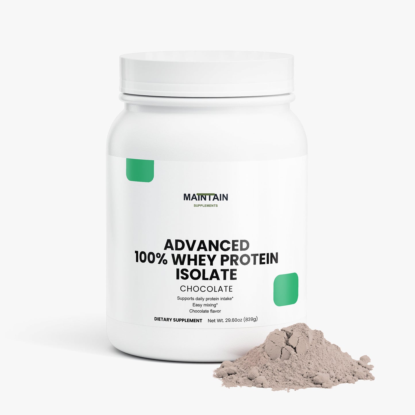Advanced 100% Whey Protein Isolate (Chocolate)